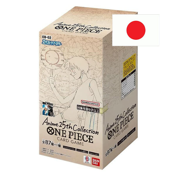 One Piece TCG - Anime 25th Memorial Collection Booster Box (EB02) - JP