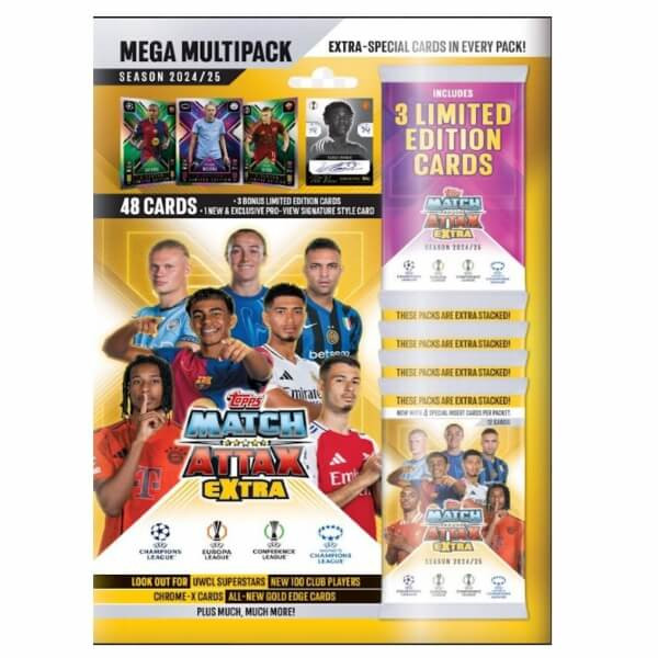 2024-2025 Topps Match Attax Extra Mega Multipack