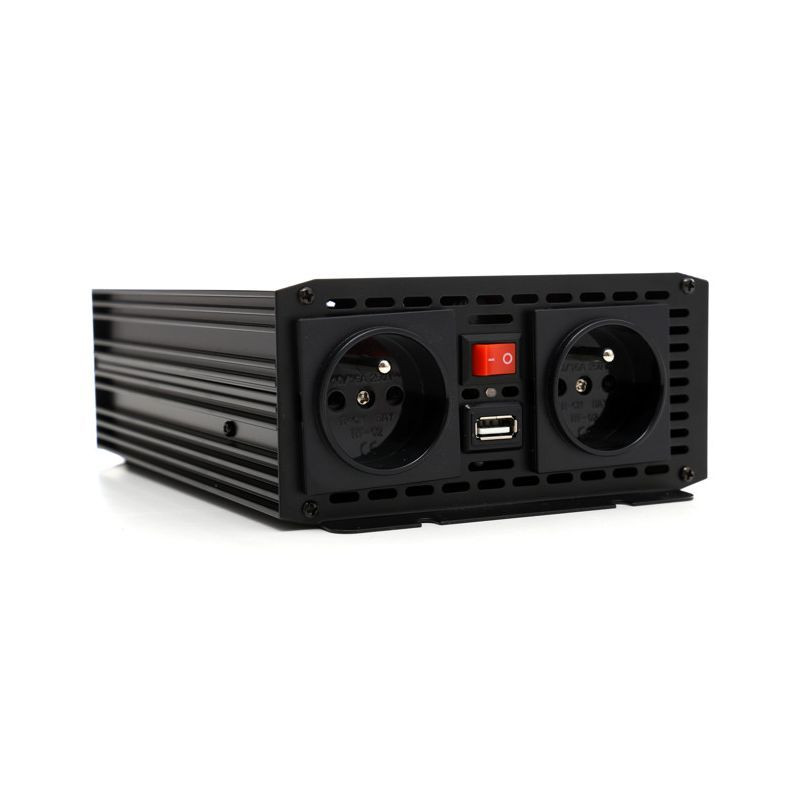 KRAFT&DELE Měnič napětí 12V/230V, 700W, modifikovaná sinusovka