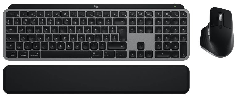 Logitech MX Keys S Combo for Mac - SPACE GREY - US INT'L - EMEA, 920-012845