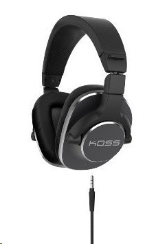 KOSS sluchátka Pro4S, 10Hz - 25kHz, 99dB/mW, 3.5mm jack, 1.4m - černá