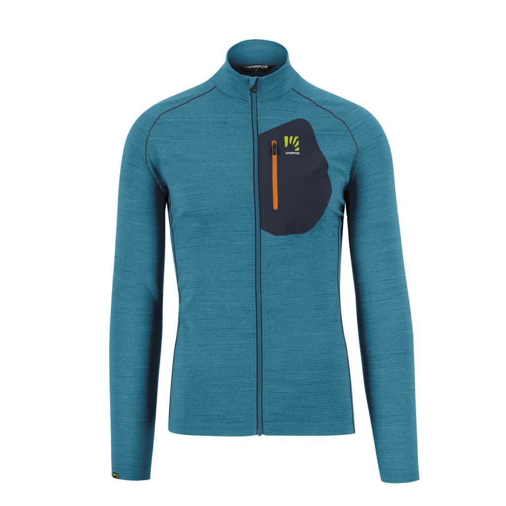 KARPOS Pomedes Tech Full-Zip Fleece, Larkspur velikost: L