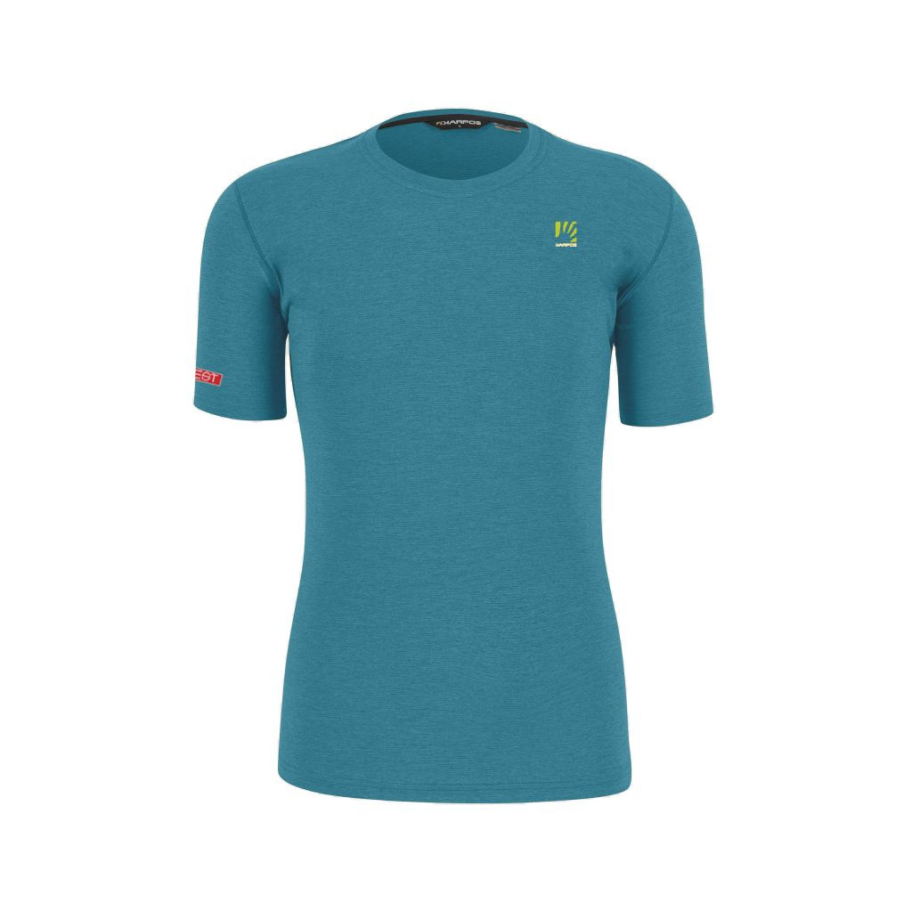 KARPOS Piz De Mez T-Shirt, Larkspur velikost: L