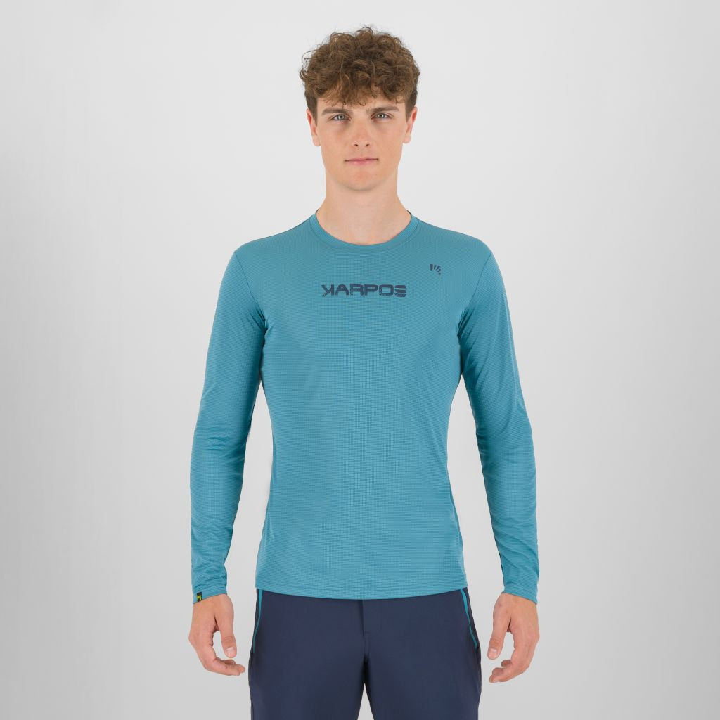 KARPOS Loma Evo Long Sleeve T-Shirt, Larkspur velikost: L