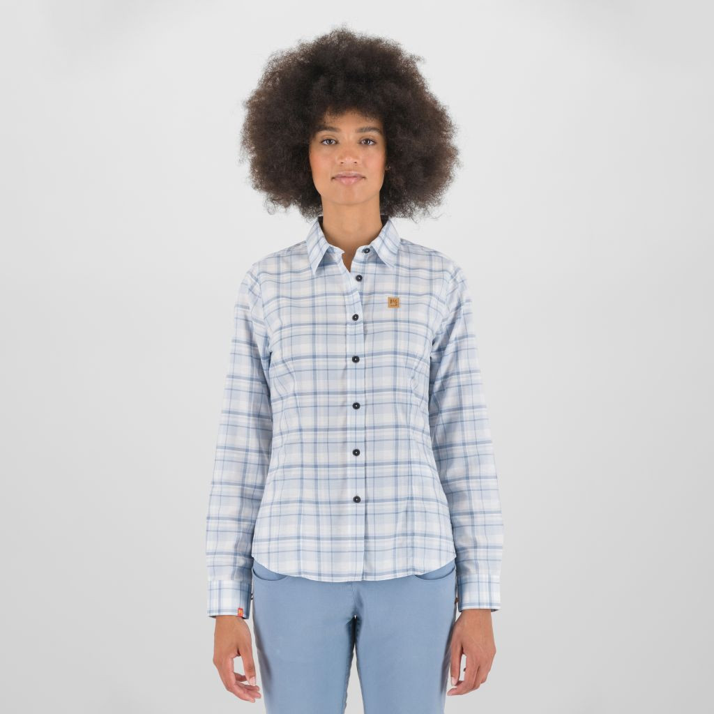 KARPOS W Furetto Shirt, Mist/White velikost: S