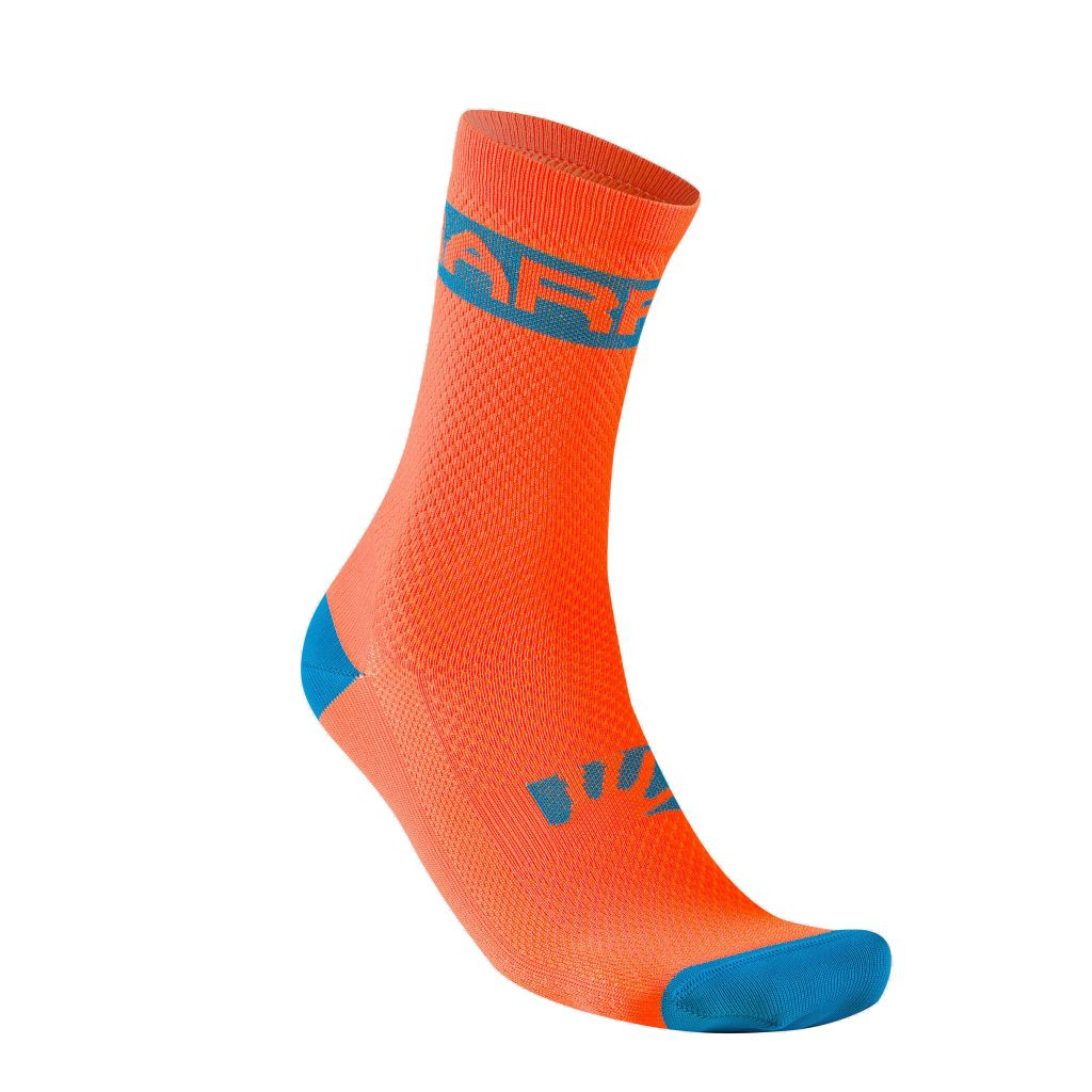 KARPOS Logo Socks, Scarlet Ibis Larkspur velikost: M