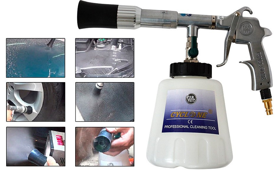 Pneumatická čisticí pistole, 1l - CYCLONE TURBO AZ2000