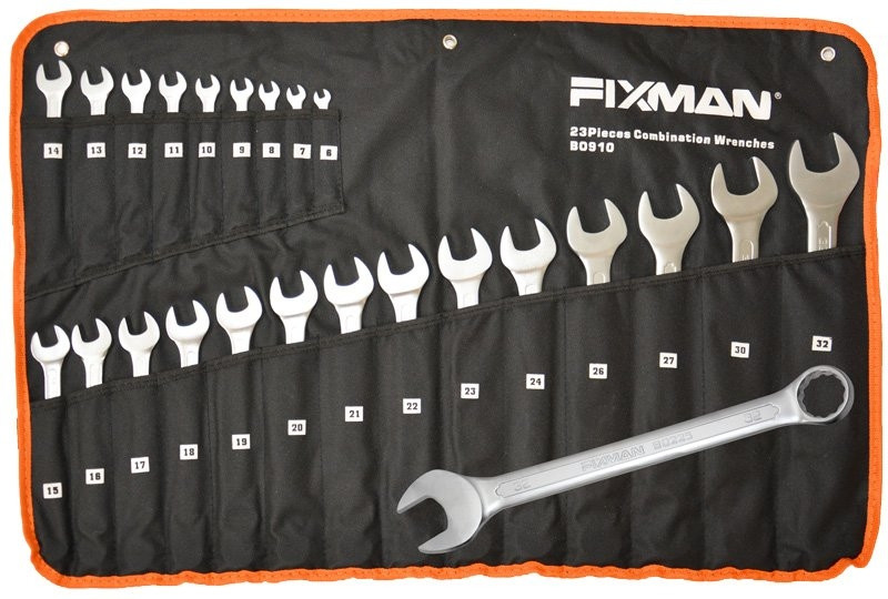 Očkoploché klíče 6-32 mm, sada 23 ks - FIXMAN B0910