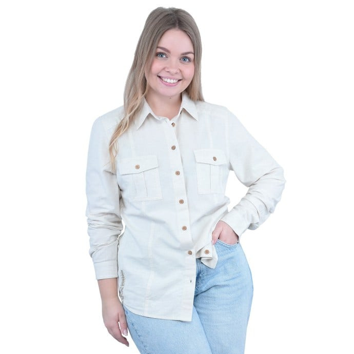 Bushman Dámská košile Ruwa, krémová S