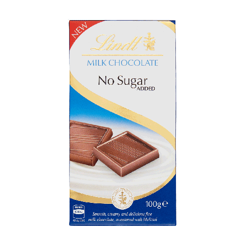 LINDT Mléčná čokoláda bez cukru 100 g