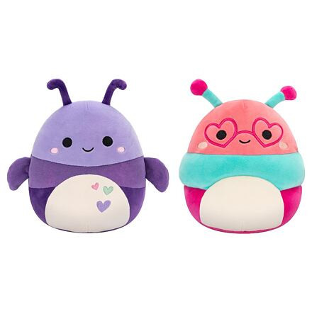 SQUISHMALLOWS 1+1 Brouk a Housenka - Axel a Peach
