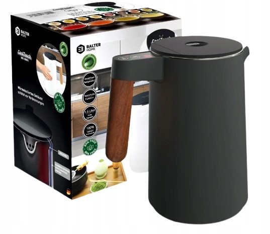 Rychlovarná konvice Balter WK-08-TG 2200 W 1,5 l černá