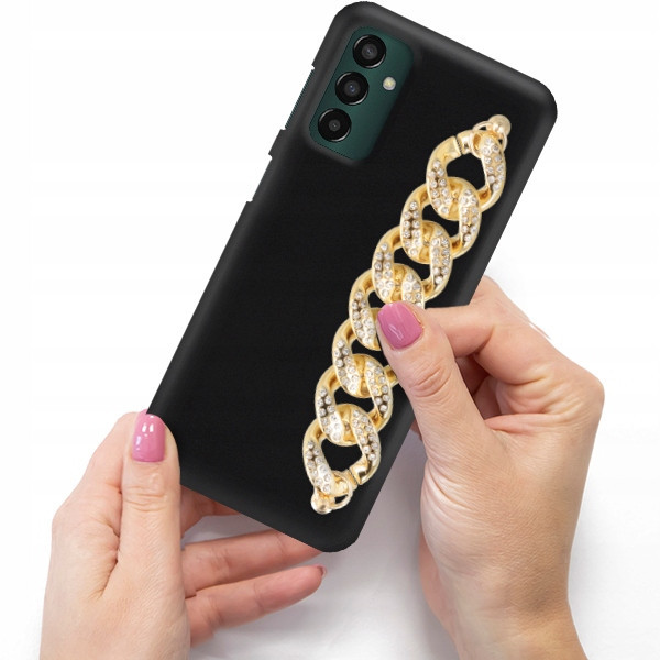 Pouzdro Black Blink Case Pro Samsung M13 4G Case Gold