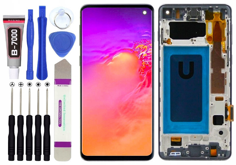 Displej InCell Pro Samsung Galaxy S10 G973 G973F LCD Obrazovka Rámeček