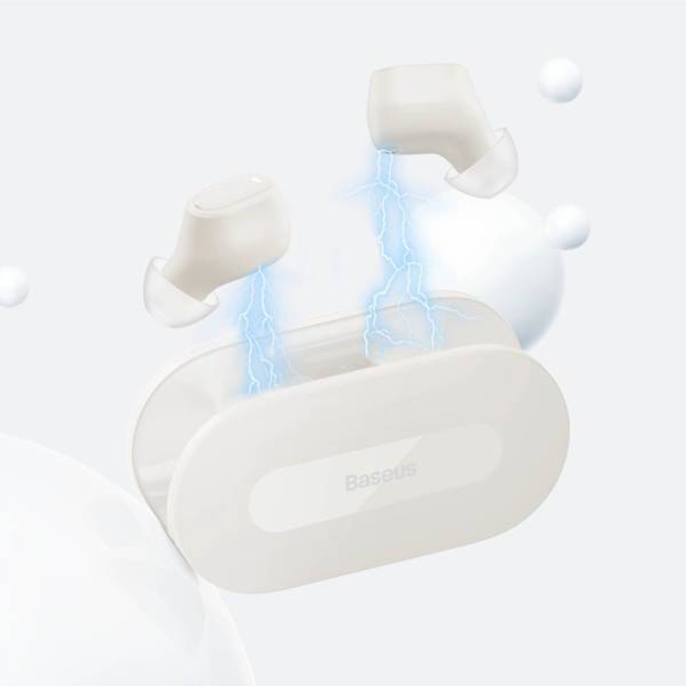 Bezdrátová Sluchátka S Powerbankou Baseus Bowie EZ10 Bílá