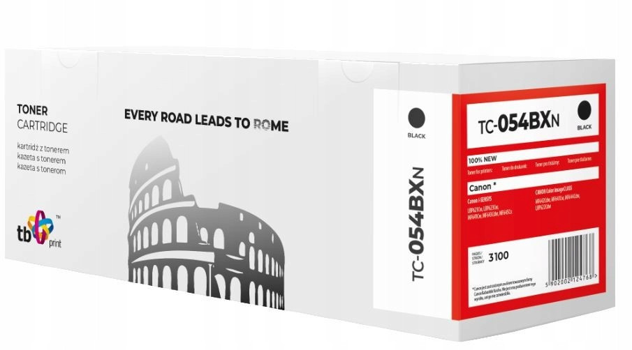Toner pro Canon Lbp 620C 054H TC-054BXN černý 100%