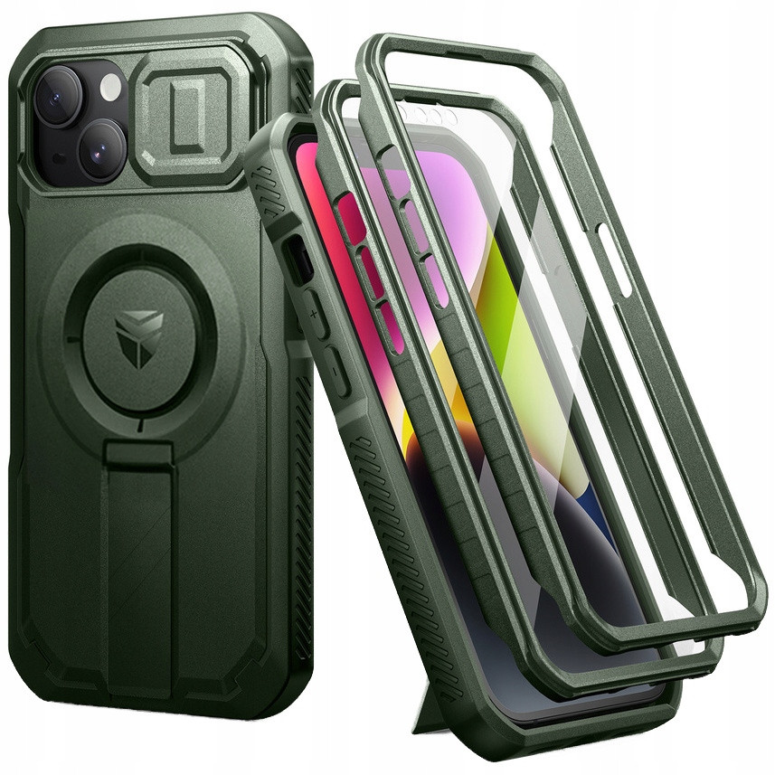 Pouzdro Dexnor Pro Iphone 13/14 S Rychlým Pro Magsafe Stojánek Ochrana Fotoaparátu