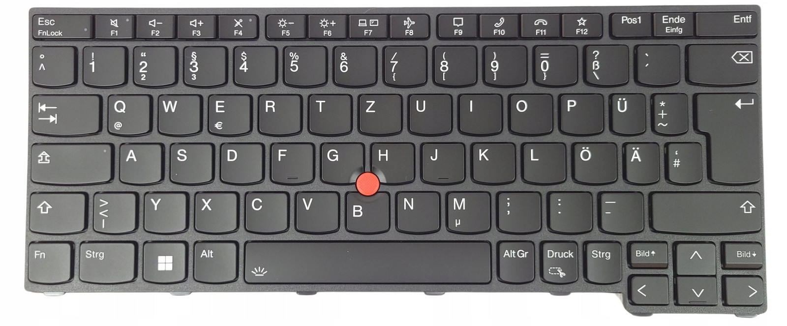 Klávesnice pro notebook Lenovo ThinkPad X13 Gen 2 Podsvícená De Qwertz