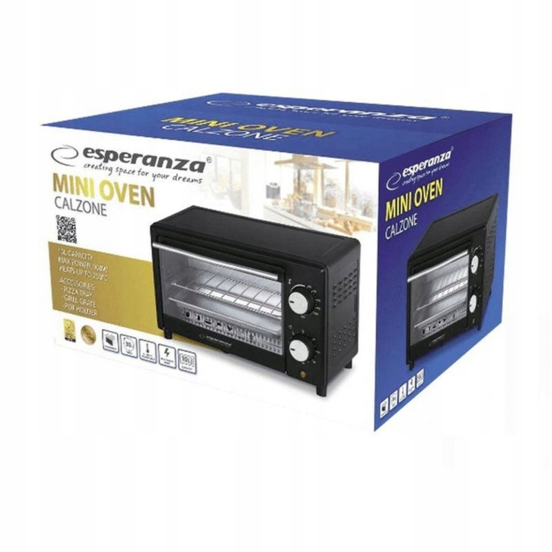 Mini Trouba Elektrická Trouba Na Pečení Silná 10L 900W