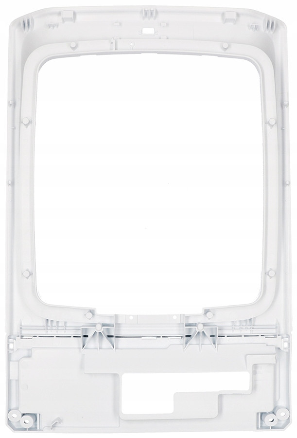 Rám pokrývá kryt pro pračku Candy Haier 43013198 Bílá Originální