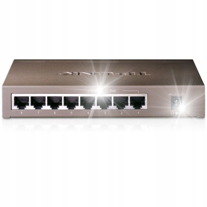 Switch Tp-link TL-SF1008P 8 portů RJ45 10/100Mb/s