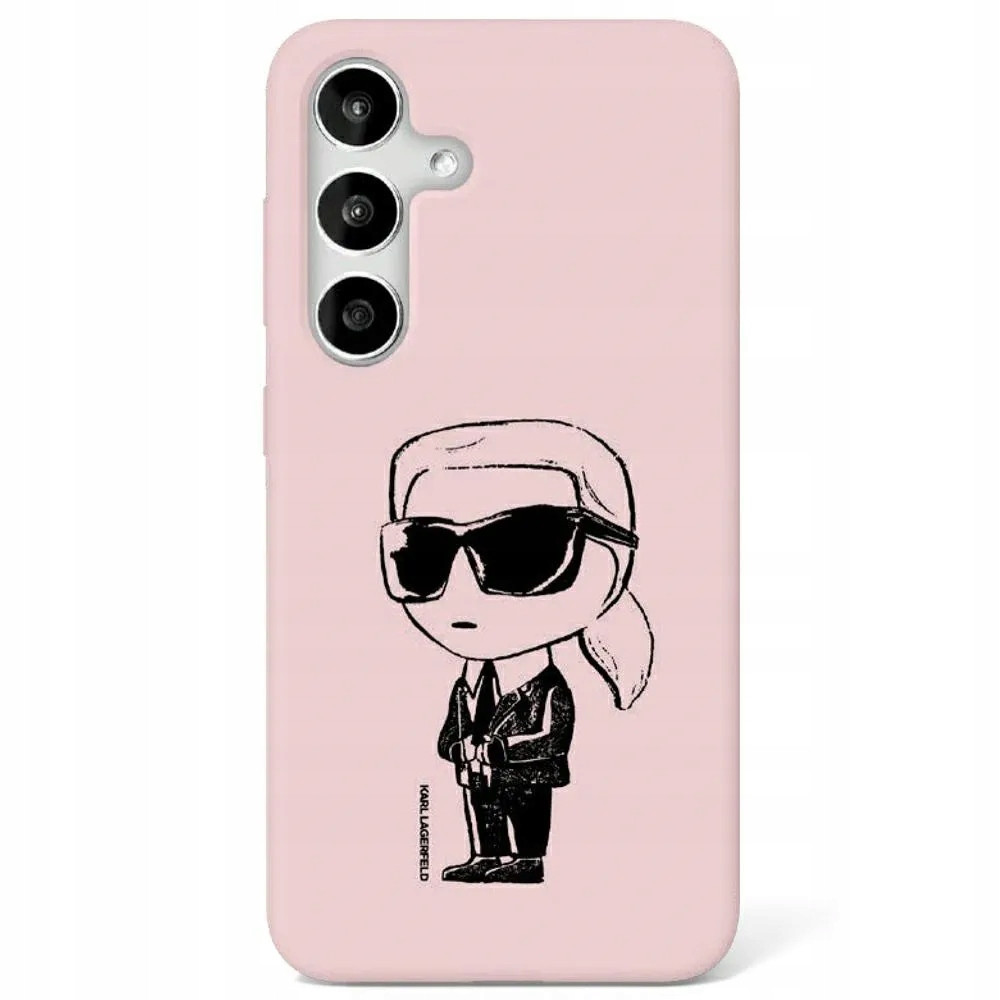 Karl Lagerfeld pouzdro pro Samsung S25 Graffiti Ikonik růžové Ircha