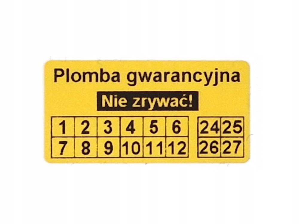 30x15 Žlutá Open Void 1000 ks Váš Potisk