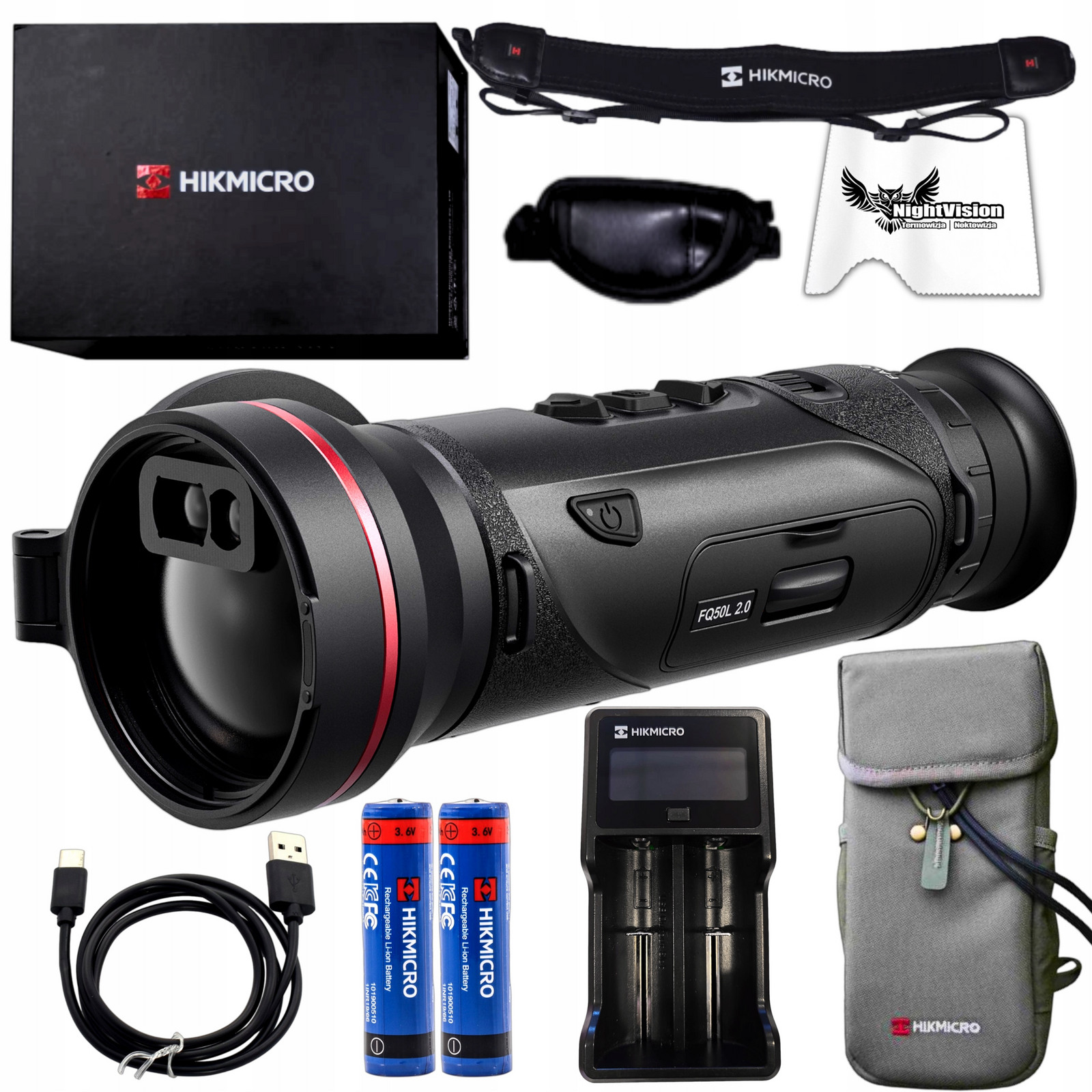 Termovizní kamera Termovizní monokulár Hikmicro Falcon FQ50L 2.0 V2