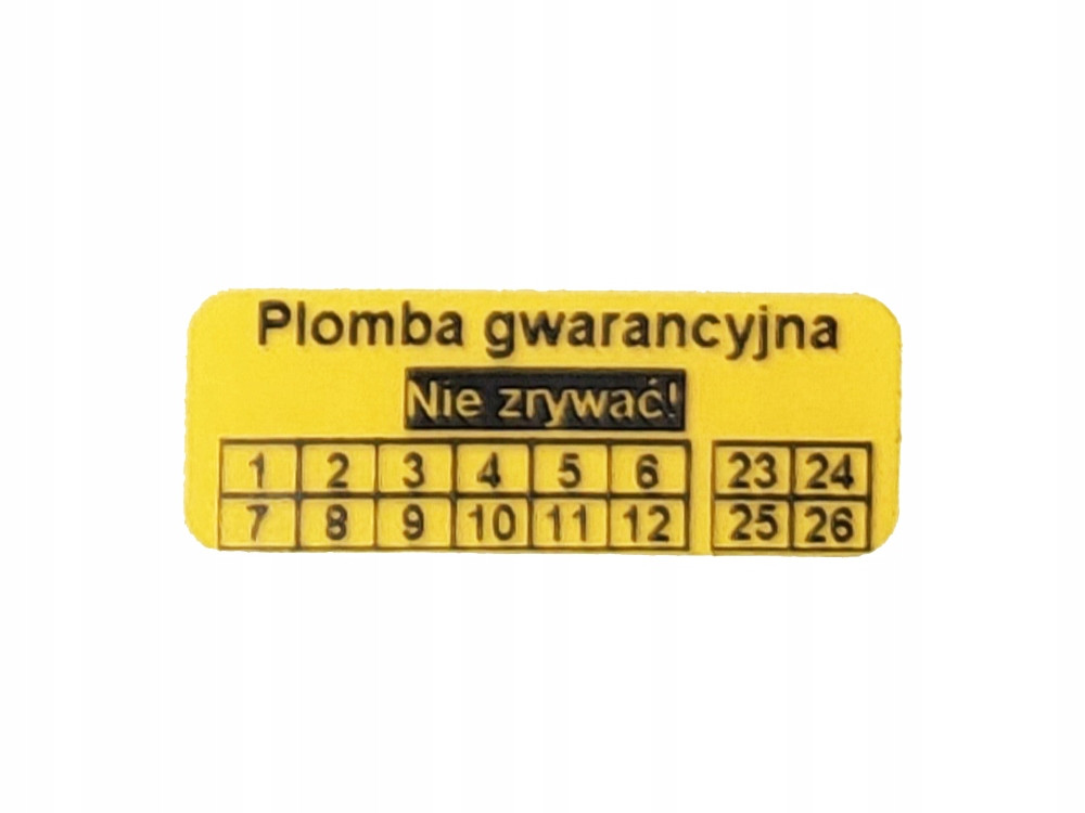 30x11 Žlutá Open Void 1000 ks Váš Potisk