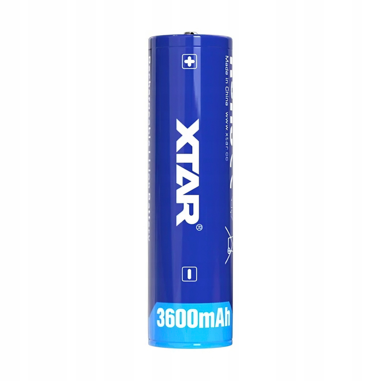 BAT0669 Akumulátor Xtar 18650 3,7V Li-ion 3600mAh