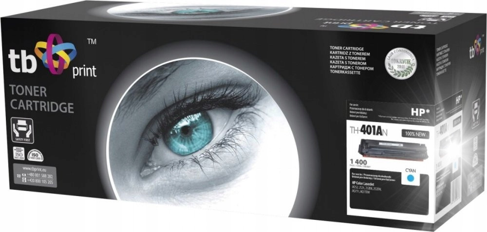 Toner pro Hp Clj M252/ 277 Cy TH-401AN 100%NOVÝ