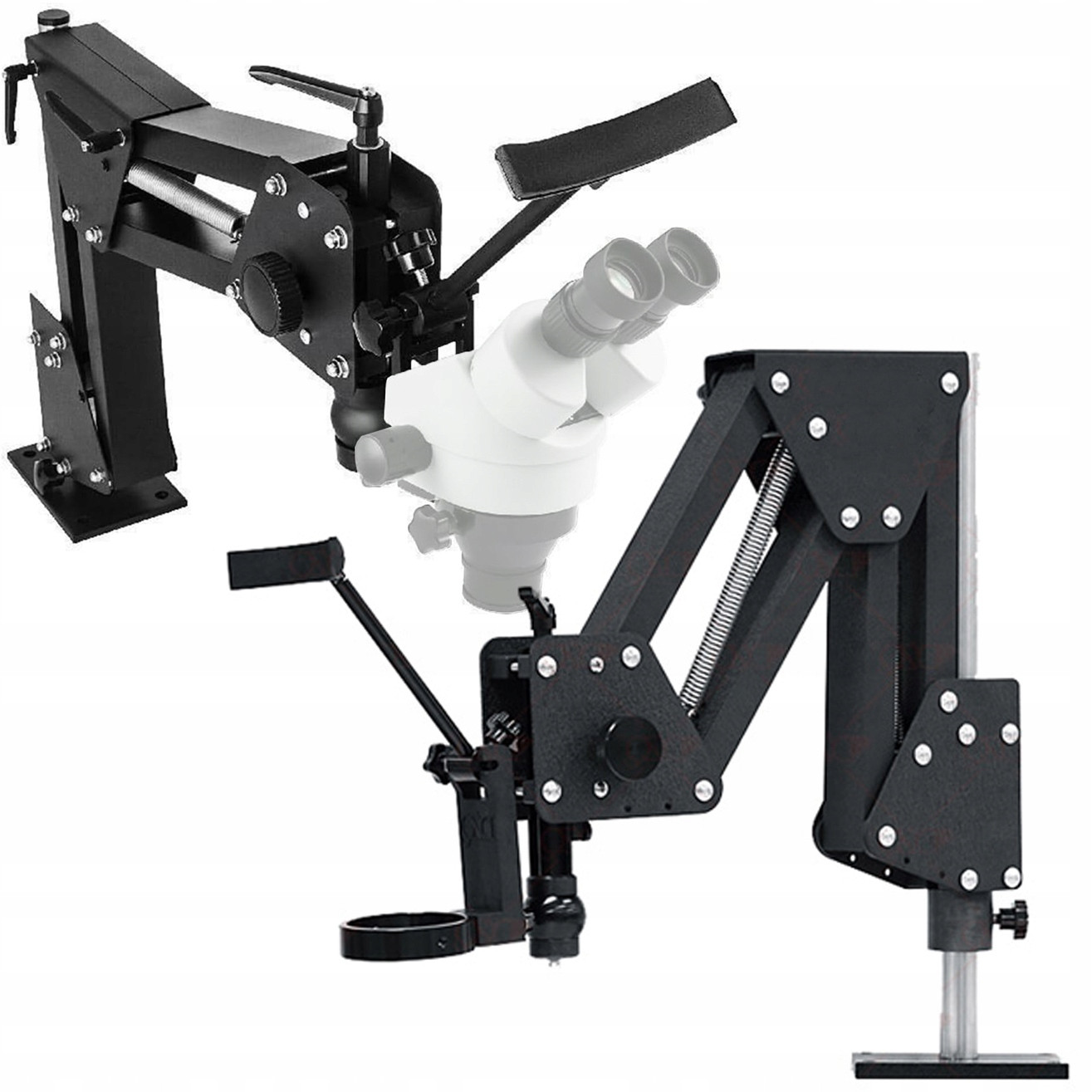 Držák Výložník Stojan Pro Mikroskop Stabilní Nastavitelný Velký Dosah 90CM