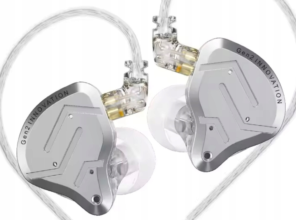 In-ear sluchátka monitory Zsn Pro 2 změněný zvuk Bonus