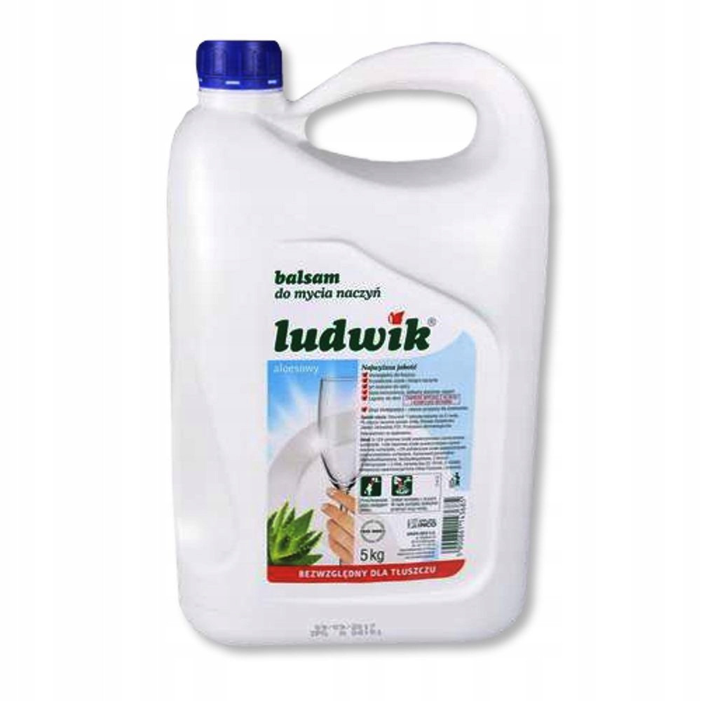 Ludwik prostředek na nádobí 5 L aloe
