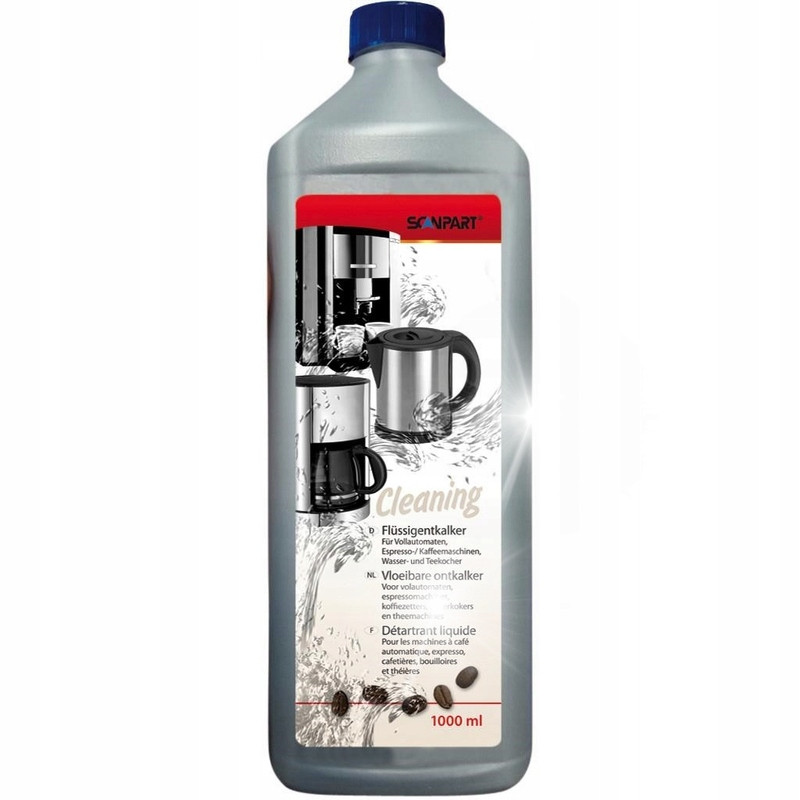 Odvápňovač Koncentrát Scanpart pro kávovar Saeco 1000 ml velký 1 litr