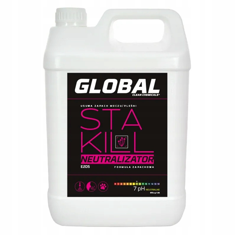 Global Sta-Kill E205 – vonná formule, odstraňuje plísně, moč a zvratky 5L