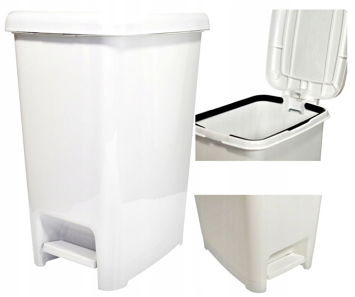 Odpadkový Koš Prostorný pro třídění odpadu v kuchyni 60L Velký s pedálem