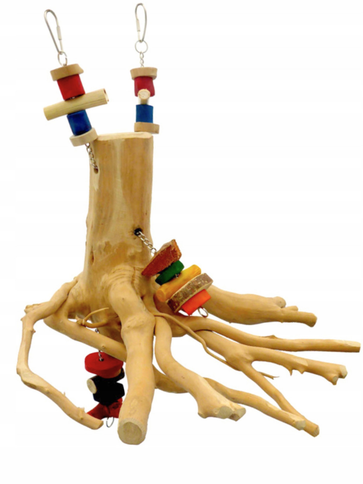 Java kořen Nezničitelná, přírodní Houpačka pro papoušky