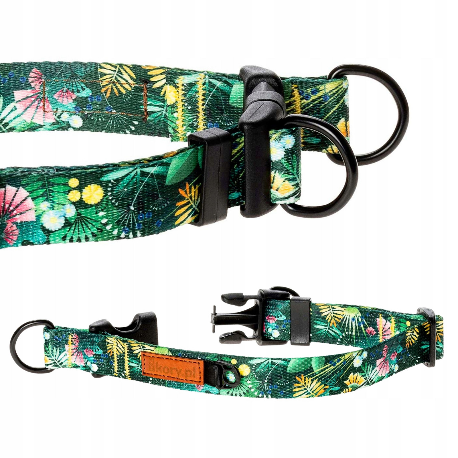 Obojek s dvojitým zapínáním Pro Obrovského Psa dog vlkodlak XL 30mm Ukory