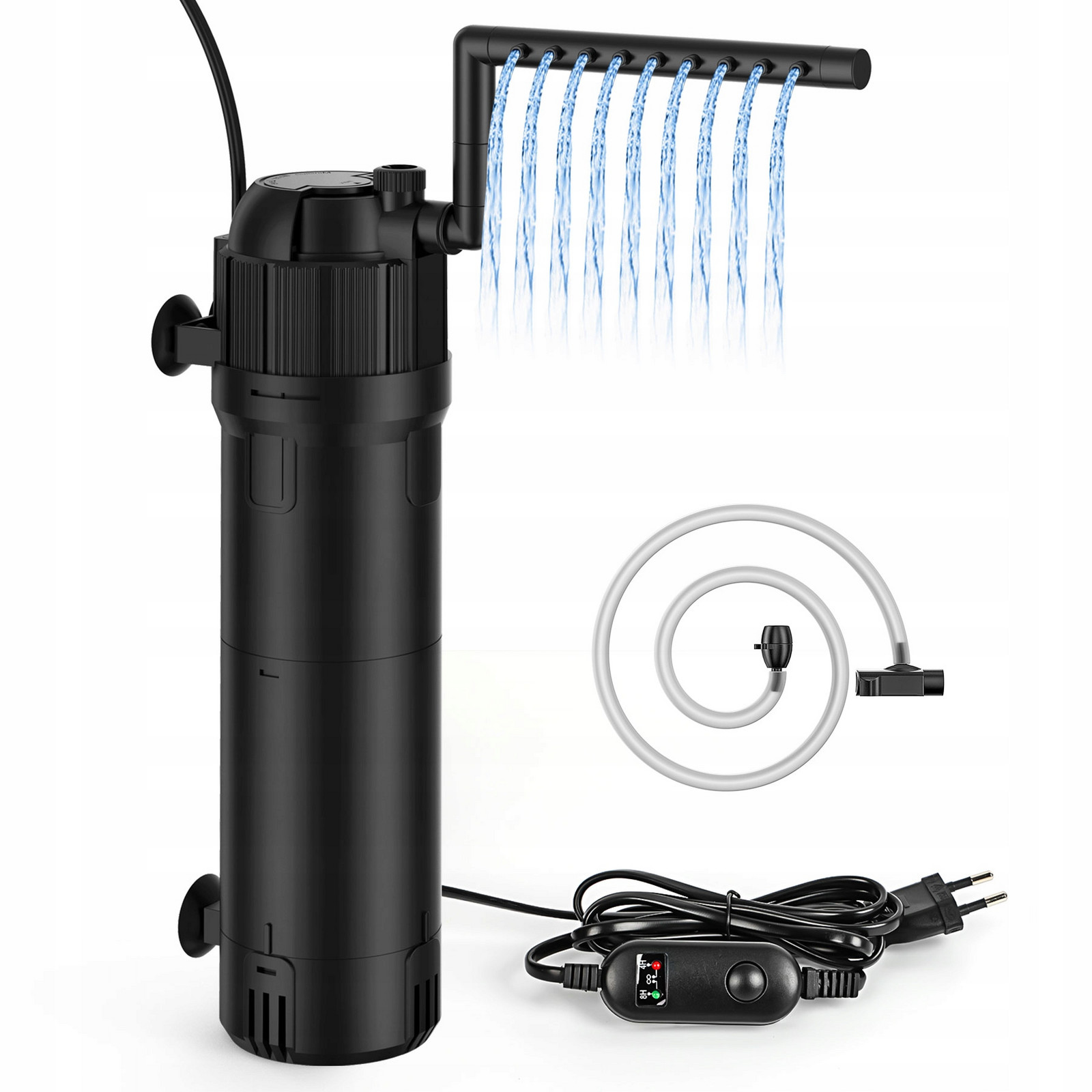 5 W 1 Filtr Wewnętrzny Z Uv Lampa 800L/H Do Akwarium Max 300L