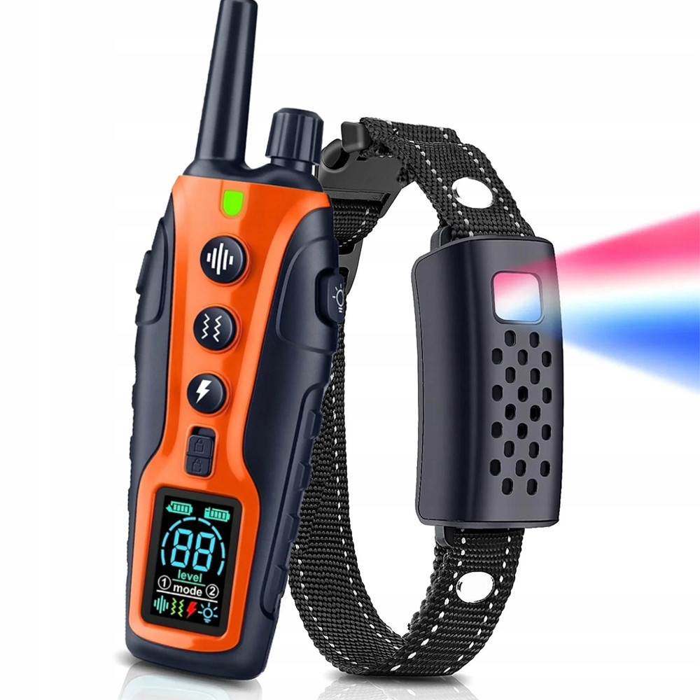 Elektrický Výcvikový Obojek Pro Psa Výcvikový Treser 3 Režimy Dálkové Ovládání