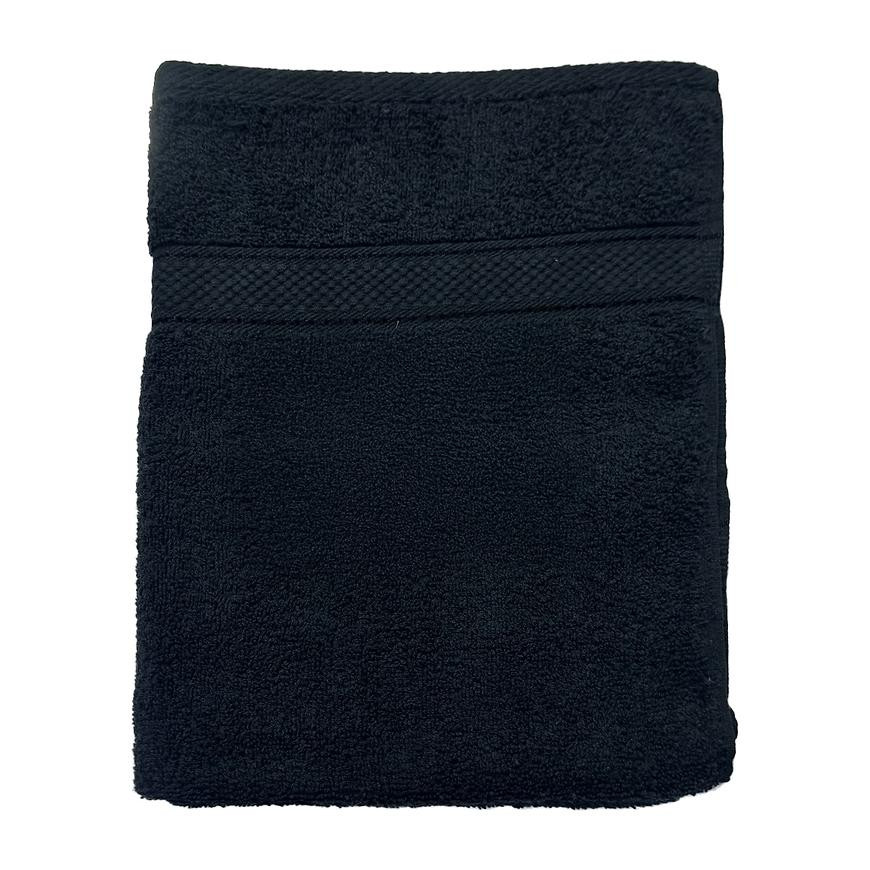 Ručník Viscose Fancy 50x100cm černý