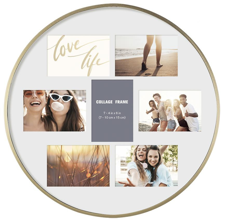 Fotorámeček hliníkový 50,5x50,5cm al114-lsqqj gold