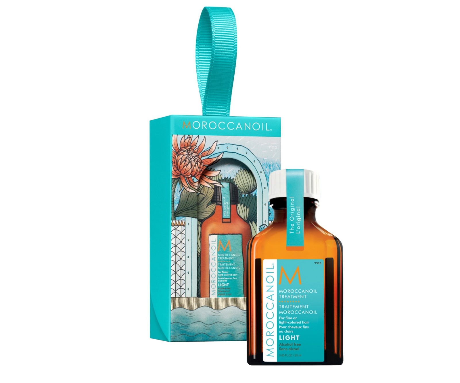 Moroccanoil Olej pro jemné a zplihlé vlasy v dárkovém balení (Treatment For Fine Or Light-Coloured Hair) 25 ml