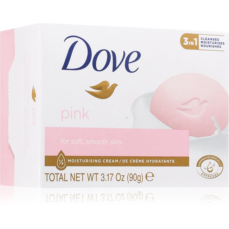 Dove Pink tuhé mýdlo 90 g