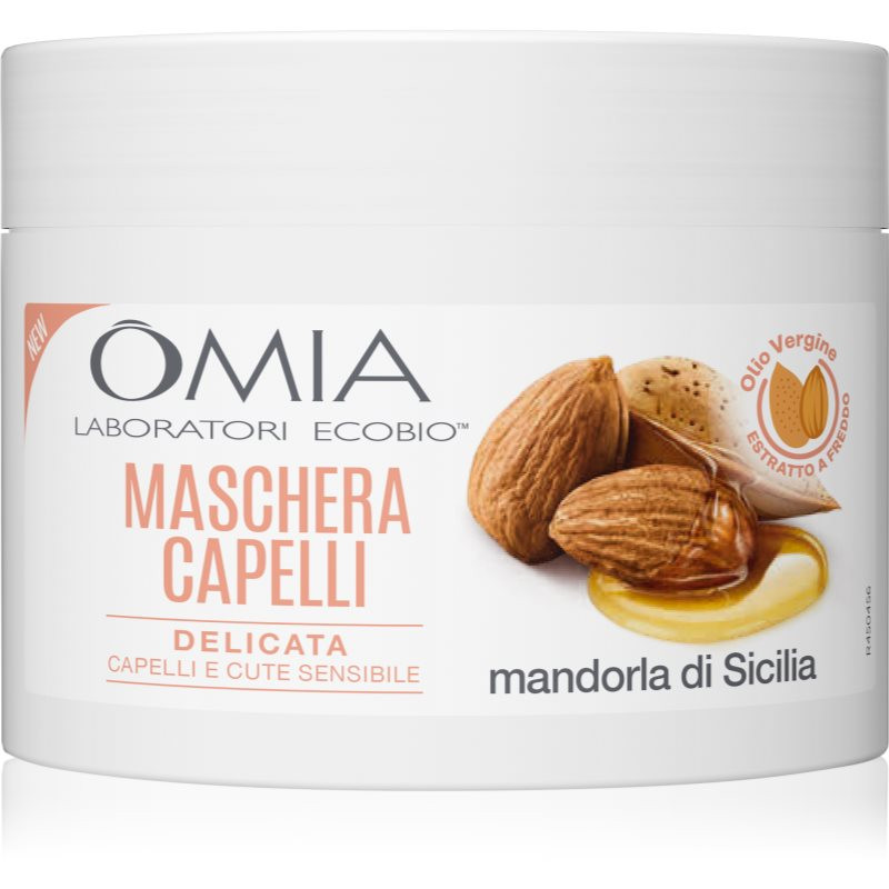 Omia Laboratories Mandorla di Sicilia vyživující maska na vlasy s mandlovým olejem 250 ml