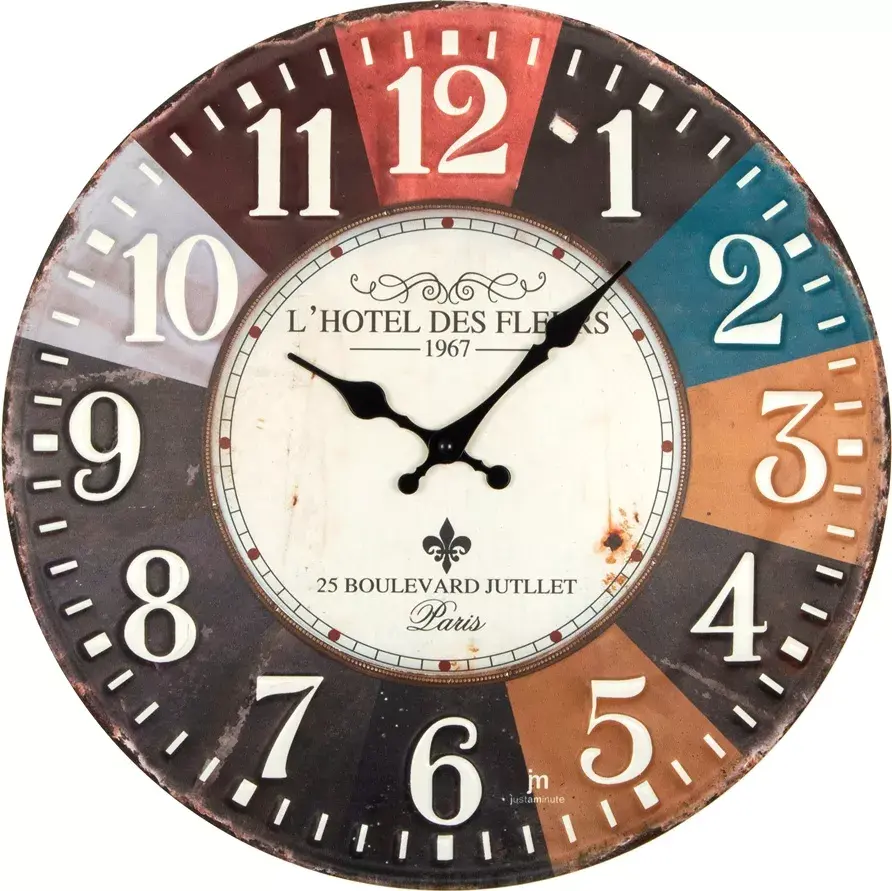 Lowell Italy Designové nástěnné hodiny 21555 Lowell 40cm