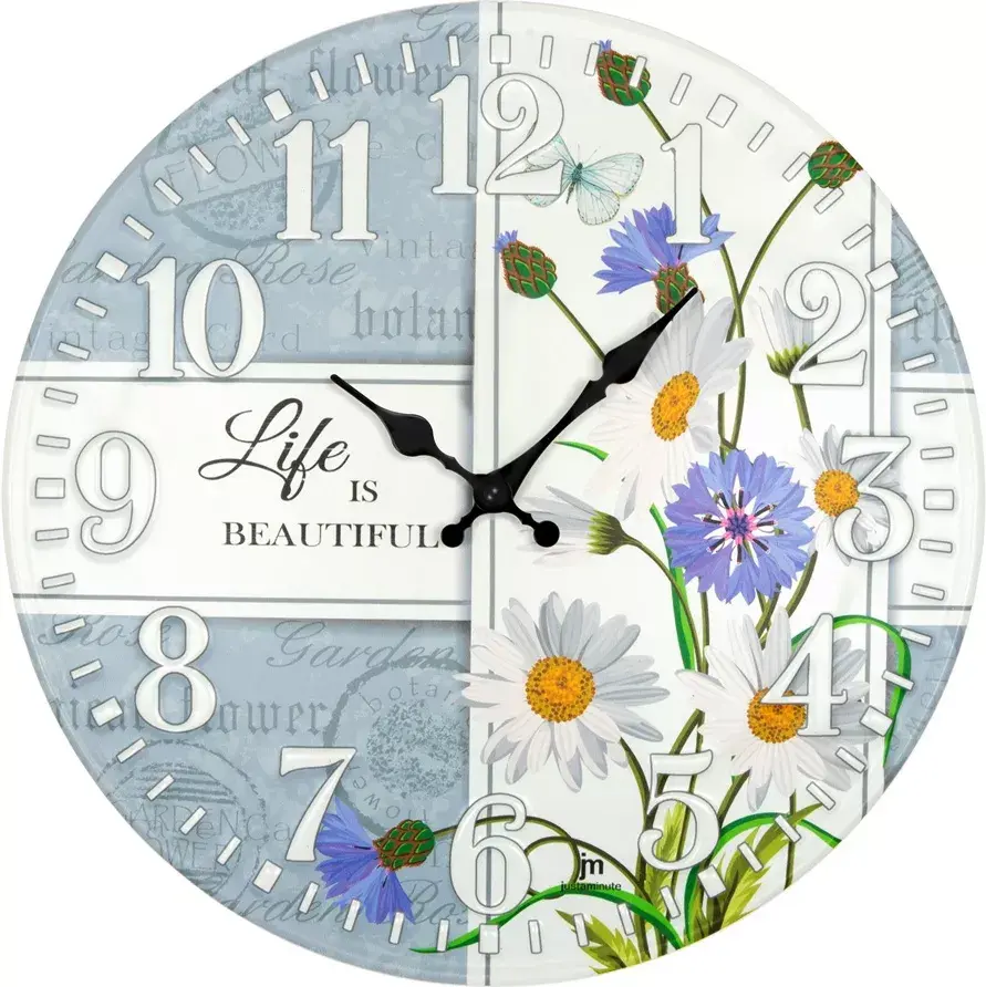 Lowell Italy Designové nástěnné hodiny 21556 Lowell 40cm