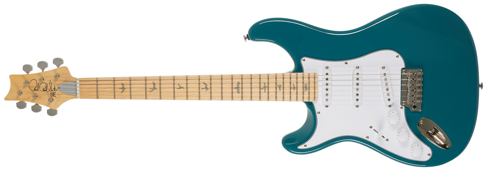 PRS SE Silver Sky LH 6J Nylon Blue