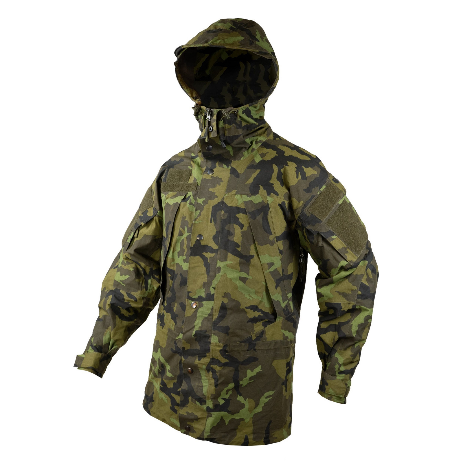 Parka nepromokavá ECWCS 2010 Carinthia převleková bunda AČR vz.95 lesní potisk originál Velikost: 170/100 (2-50) zánovní
